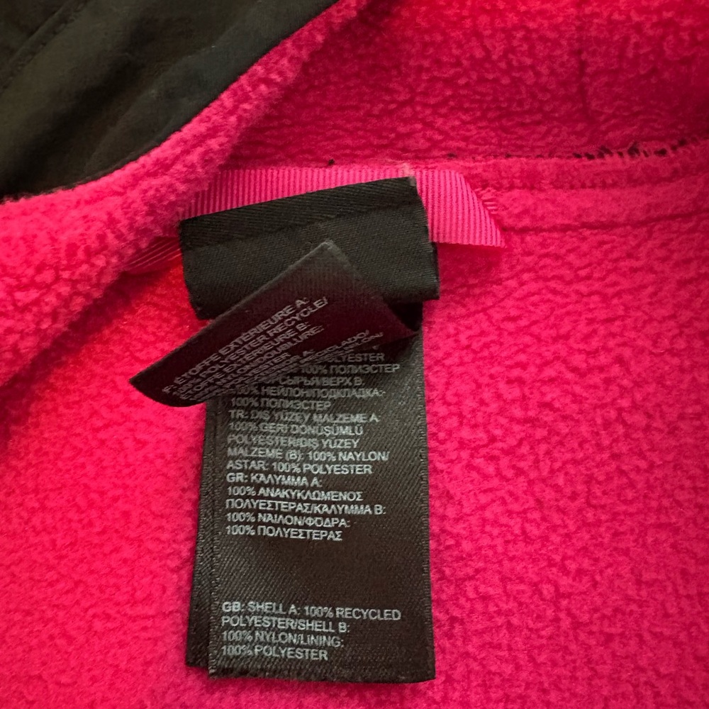 The North Face Girls Fleece Jacket size 14/16 - Picture 4 of 4